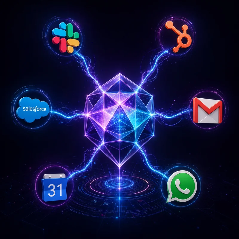 Constellation of agent nodes connected by neural mesh